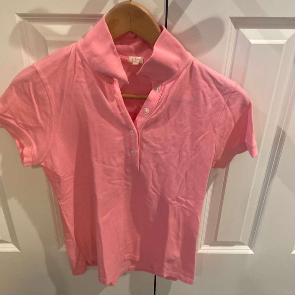 J Crew polo with anchor